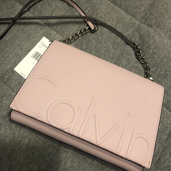 Calvin Klein Handbags - NWT Calvin Klein Mauve Monochromatic Crossbody